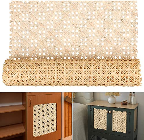 Cane Rouleau de toile en rotin naturel pour projets de canne, loisirs créatifs, armoire, chaise, meubles - 1 x 40 cm