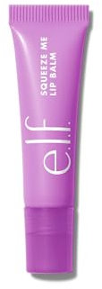 e.l.f. Squeeze Me Lip Balm, feuchtigkeitsspendender Lippenbalsam für einen Hauch von Farbe, mit Hyaluronsäure, Vegan & Tierversuchsfrei, Grape