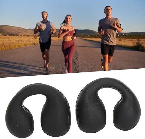 Auricolari Wireless con Clip, Cuffie Sportive a Orecchio Aperto, Clip Stereo con Cancellazione del Rumore su Auricolari Bluetooth, Cuffie a Conduzione Ossea con Custodia di