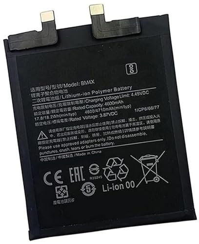Ukkipower BM4X Replacement Battery Compatible With Mi 11 Mobile Phone Battery (3.87V 4600mAh)