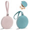 Playexen 2 Pezzi Porta Premietti per Cani Piccoli Silicone, Porta Crocchette Premietti per Cani Addestramento con Zip, Portatile Borsa Addestramento Cani con Moschettone per Cani, Viaggi o Uso Esterno