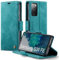 XYGLOW Handyhülle für Samsung Galaxy S20 FE Hülle Klappbar Premium PU Lederhülle Klapphülle【RFID Schutz】 Kartenfach Standfunktion Schutzhülle für Samsung S20 FE 4G/5G Flip Case Wallet Tasche, Grün