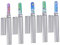 FRCOLOR Limas De Uñas De Vidrio 14cm Pulidor De Uñas Navidad Juego De Limas Tablero De Esmeril