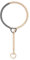 ADEMISHIA Damen-Halskette mit Herz-O-Ring – Handgefertigte verstellbare Punk-Gothic-Lariatkette in Y-Form (Gold&Schwarz, 29)