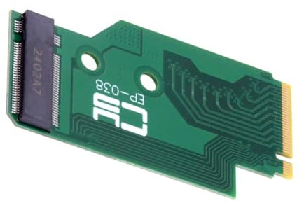 cablecc NGFF NVME M-Key 22x42mm a 22x80mm Adaptador SSD de extensión Macho a Hembra Compatible con Legion Go Game Boy