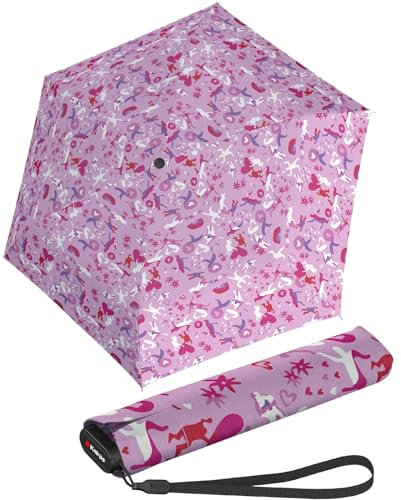 Knirps Taschenschirm US.050 Ultra Light Slim Manual embracing - Love