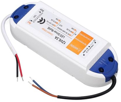Controlador Led 6.3A 72W Ac90-240V a Transformador de Fuente de Alimentación de 12V para Tiras Led Bombillas Transformador