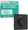 hansgrohe Ecostat Comfort Q - Miscelatore termostatico incasso con combinazione di sicurezza, Rubinetto con blocco di sicurezza (SafetyStop) a 40° C, Termostato, 2 utenze, nero opaco, 33717670