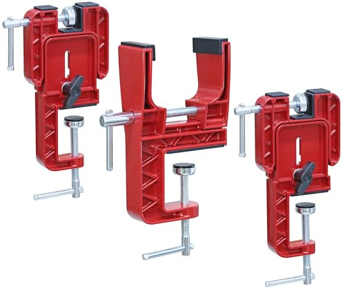 Skihalterung - Alpine Ski Vise PRO für Ski-Tuning und Wachsen Einstellbarer Winkel und Höhe Langlebig und stabil – Backenöffnung bis zu 115 mm
