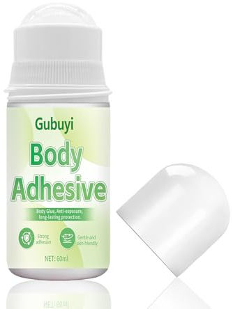 60ml Adhesivo Cutáneo, Pegamentos Para Ropa, Pegamento Sock Stop | Pegamento para Tela, Pegamento Líquido Impermeable, Roll On Invisible De Secado Rápido, con Medias de Compresión, Ligas