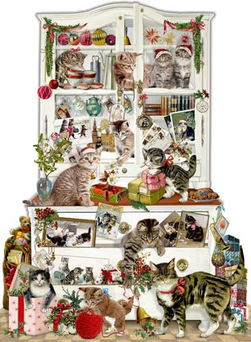 Coppenrath Verlag A3-Wand-Adventskalender – Katzen im Advent