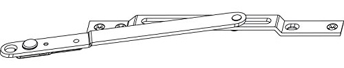 MACO Kippschere mit Schraublocheinhängung, silber (101548)
