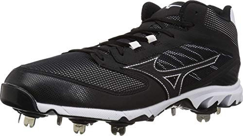 Mizuno Herren 320562.9000.10.0850 BBSB Schuhe & Stollen, Schwarz/Weiß