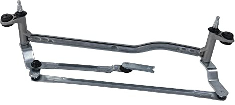 BESTPRICE Tringles d'essuie-glace Tringles d'essuie-glace Support d'essuie-glace avant Compatible avec VW CADDY, TOURAN (1T1, 1T2)