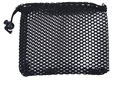 Golfball Tasche, Golfball Mesh Netze Tasche mit Kordelzug Aufbewahrungstasche für Golfbälle (S)