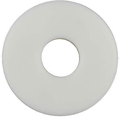 Eisenwaren2000 | Große Unterlegscheiben M8 (100 Stück) - DIN 9021 / ISO 7093-1 - Karosseriescheiben - Kunststoffscheiben - Polyamid PA