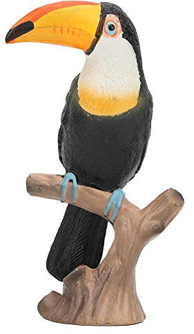 Tiermodell Spielzeug Tukan Wildplastik Tiermodelle Spielzeug Realistische Tiere Action Figure Modell pädagogisches Lernspielzeug Party Klassenzimmer Dekoration Geburtstagsgeschenk für Kinder