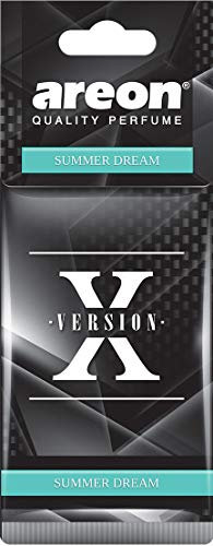 Autodufterfrischer AREON X Version Auto Duft Duftbaum Lufterfrischer (Pack x 6, X Version Sommertraum)