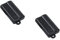 Kit da 2 pezzi guscio di ricambio per radiocomando apricancello clipper colore nero, 2 tasti
