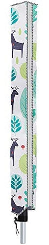 ALaSou Rotary Washing Lines Cover,Rotary Line Washing Cover Waterproof with Zip, Protect Rotary Clothes Dryer and Rotary Dryer Washing Lines(Green)
