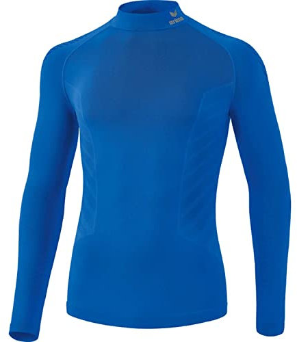 Erima Unisex Erwachsene Athletic Longsleeve 2.0 Turtleneck Funktionsunterwäsche (2252113), New royal, XL
