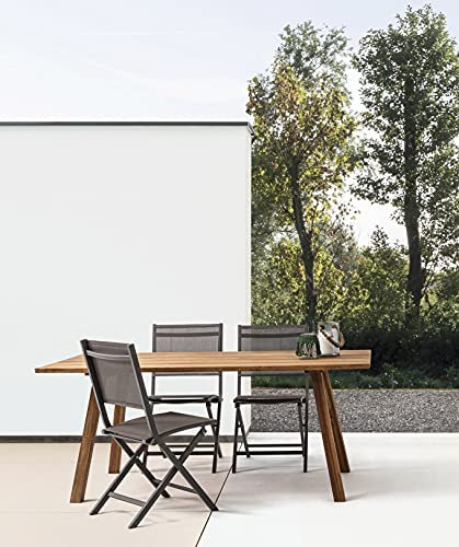 GLASGOW FSC Holz Outdoor Tisch 180x90x h75 cm