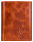 BULLCAPTAIN Erweitertes Design Retro Leder Geldbörse für Männer Frauen Große Kapazität mit 15 Kartenfächern RFID-Kreditkartenetui QB027YLW, Cool Brown, M, Retro