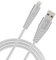 JOBY USB Lightning Kabel, Lade- und Synchronisationskabel, 1.2m Länge, Silber, Kompatibel mit iPhone, iPad und iPod, MFi-Zertifiziert, USB-A zu Lightning Kabel