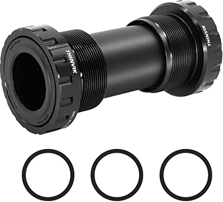 Thinvik Bottom Bracket, BSA 68-73mm English for 24mm Spindle Crank,Compatible with Shimano Crankset
