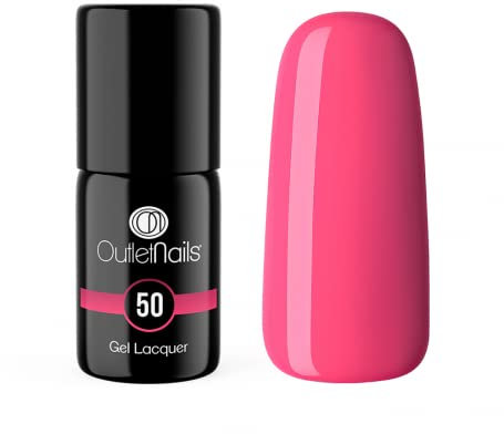 Esmalte Semipermanente 11ml - Gel Lacquer - Esmalte de uñas - Outlet Nails (Fucsia)