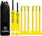 Elders Kwik Cricket Double Set | 2 x Cricket Bats: 1x Size 5 & 1x Size 3 | 2 x Wind Balls | 2 x Stumps & Bails | 1 x Holdall