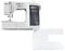 GLAESERhome Nähmaschinen Bundle | Anfänger Nähmaschine & Overlock Nähmaschine | Einfache Handhabung | Digitale Nähmaschine (Nähmaschine (Mia500) + Zubehör)