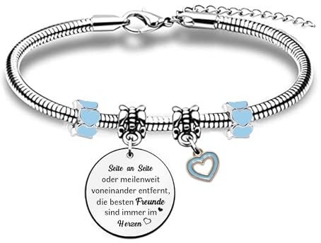 Frauen Armreifen Für Immer Freunde Geburtstagsgeschenke Weihnachten Thanksgiving Abschiedsgeschenke Inspirierende Personalisierte Beste Wünsche Frauen Charm Schmuck Freundin Tolle Erinnerung