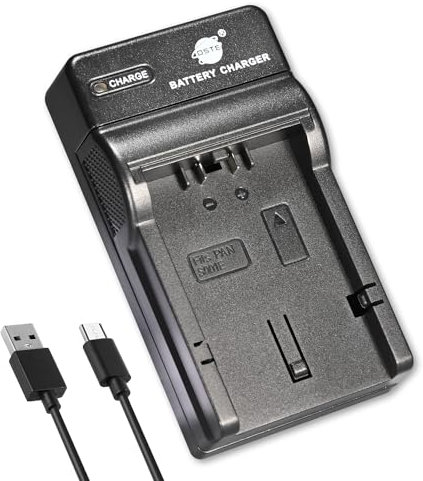 DSTE Portable Camera Battery USB Charger Compatible with Panasonic S001E CGA-S001E DMW-BCA7