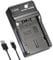 DSTE Portable Camera Battery USB Charger Compatible with Panasonic S001E CGA-S001E DMW-BCA7