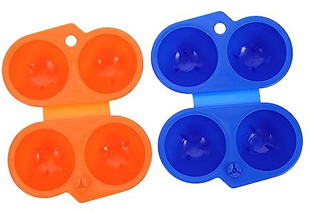 GLEAVI 6 Pièces Carton À Œufs Portable Conteneur À Œufs De Camping Porte-Œuf Pour Réfrigérateur Récipient En Plastique Mallette De Rangement Pour Œufs Transporteur D'Œufs Conteneurs De