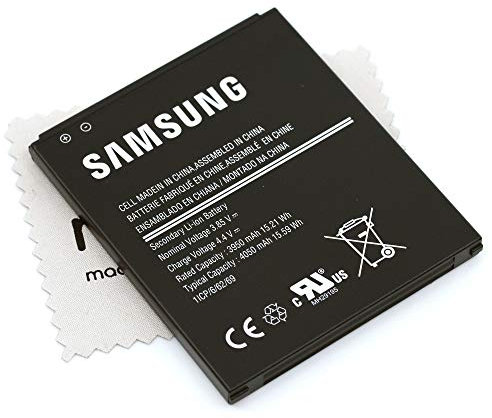 Akku für Samsung Galaxy Xcover Pro (G715F) für Samsung Original EB-BG715BBE 4050mAh 3,85V mit mungoo Displayputztuch