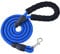 LZ.MZXU Rope Dog Lead - 1.5m Reflective Leash with Comfortable Handle for Puppies to Large Dogs, Blue