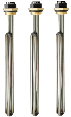 Vaticas Titanium Water Heater Heating Element Replace HE 90240 He 80240 R004709024S SGB-2903 Fit for EcoSmart ECO 18 27 36, 9KW 240V Heating Element Screw-in