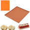 NJCXOLA Bandeja de Silicona para el Horno, 2 Piezas Tapetes de Slicona para Rollo Suizo Alfombrilla de Silicona para Hornear Antiaherente para Hacer Tartas Pasteles Pizzas Galletas