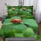 AAPZY Marienkäfer 3D Bettwäsche-Set, Bettbezug, Schlafzimmer Vier Jahreszeiten Bettbezüge Für Mädchen Jungen, Mit Kissenbezügen Mikrofaser Deckenbezug Single (135x200cm)