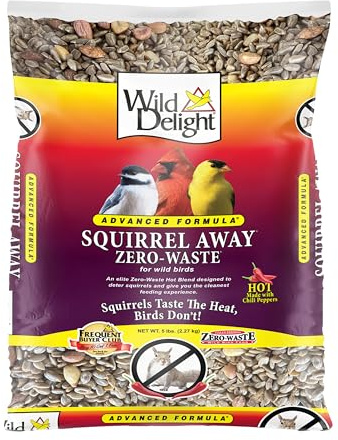 Wild Delight Advanced Formula Squirrel Away Zero Waste Wild Bird Food 5lbs