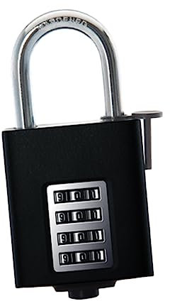 Hoement Theft Combination Lock for Outdoor Use Garden Gate and Iron Door Code Lock Weatherproof Padlock for Upvc Door