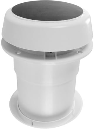 Ventilateur solaire de toit de camping-car 12 V silencieux alimenté par l'énergie solaire 1800 tr/min pour camping-car T4 T5 T6 Campers caravanes camping-cars bateaux yachts