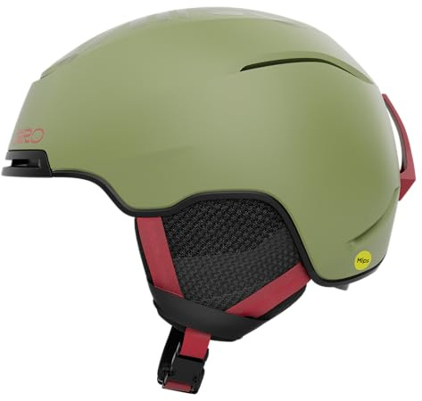 Giro Jackson MIPS Skihelm Snowboardhelm Unisize | MIPS® Schutz, In Form 2 Fit, Passive Aggressive Belüftung, All-Mountain Helm | Farbe: Matte Fluorescent Green | Größe: S