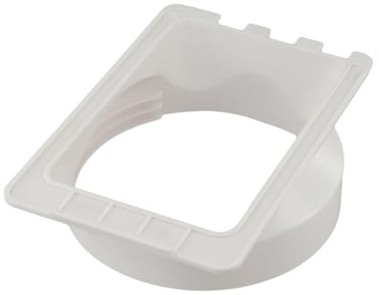 Whychstore Adaptateur de tuyau d'échappement portable pour climatiseur mobile, diamètre 15 cm, matériau ABS pour tuyau de 150 mm, gris