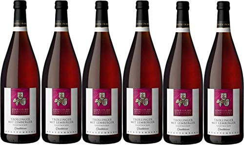 Weinkellerei Hohenlohe Heuholz Edition HD Trollinger mit Lemberger QW halbtrocken (6 x 1L)