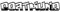 Samunshi® Wandtattoo Dortmund Schriftzug Skyline schwarz