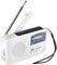 Tragbare Notradio Solar Radio Dynamo Power Wiederaufladbare Handkurbel FM AM Radio LED Taschenlampe Sirene Tragbare Handy Ladegerät Power Bank für Camping Survival Reisen