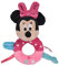 Simba 6315876392 - Disney Minnie Maus Ringrassel, bunt, 14cm, ab den ersten Lebensmonaten geeignet, Babyspielzeug, Rassel, Micky Mouse